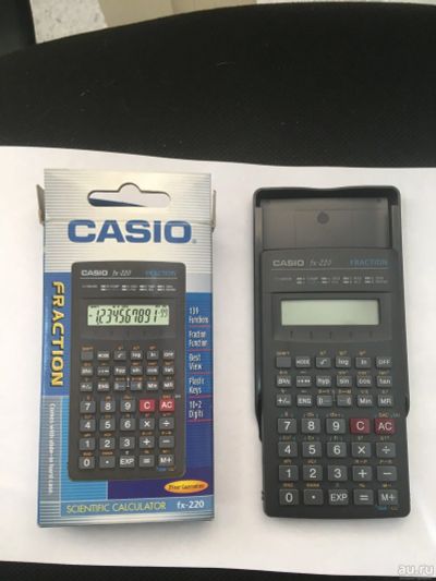 Лот: 13597218. Фото: 1. Калькулятор научный Casio fx-220. Калькуляторы