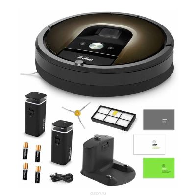 Лот: 12127336. Фото: 1. Робот-пылесос iRobot roomba 980... Пылесосы, паровые швабры