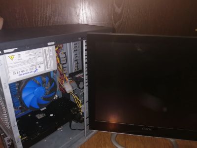 Лот: 14959557. Фото: 1. Комп i5-34 ssd120 hdd320 vgarx570... Компьютеры в сборе