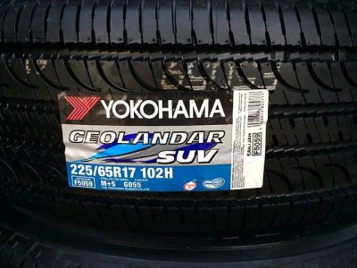 Лот: 6955106. Фото: 1. 225/65/17 "Yokohama Geolandar... Шины