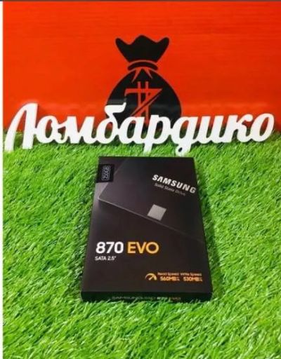 Лот: 20367595. Фото: 1. SSD Samsung 870 EVO 250Gb (Б 27760-64... SSD-накопители