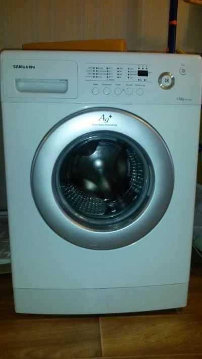 Лот: 4749691. Фото: 1. Стиральная машина Samsung WT7450SAV... Стиральные машины