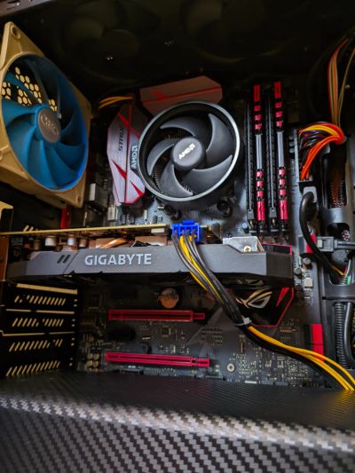Лот: 25316767. Фото: 1. Системник AMD Ryzen 1600/16Gb... Компьютеры в сборе