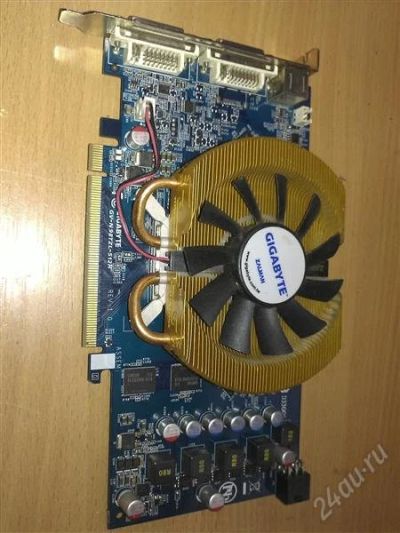 Лот: 2860242. Фото: 1. Продам видеокарту Gigabyte GeForce... Видеокарты