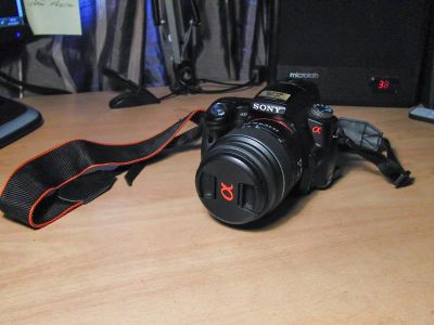 Лот: 3680222. Фото: 1. Продам фотоаппарат Sony Alpha... Цифровые зеркальные