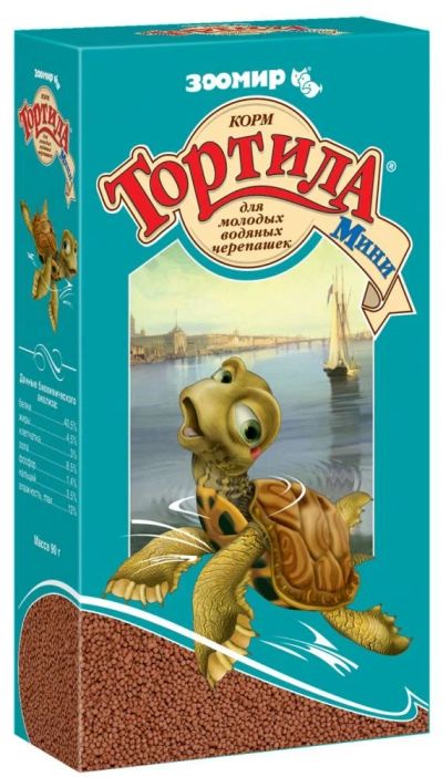 Лот: 17579759. Фото: 1. Тортила МИНИ 90г корм для молодых... Корма