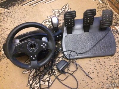 Лот: 8624535. Фото: 1. Игровой руль ThrustMaster Rgt... Рули, джойстики