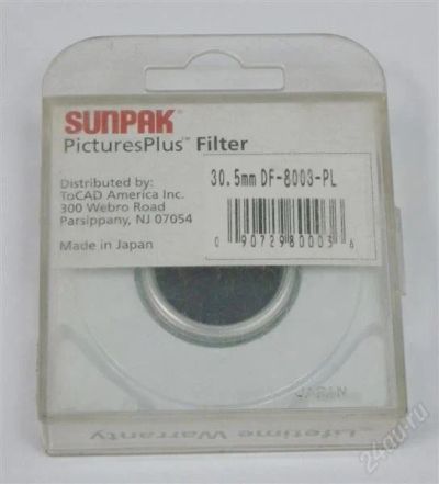 Лот: 1733121. Фото: 1. Фильтр поляризационный SUNPACK... Светофильтры