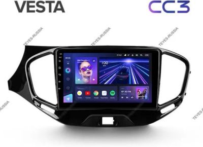 Лот: 20758991. Фото: 1. Магнитола Teyes CC3 Lada Vesta... Автомагнитолы