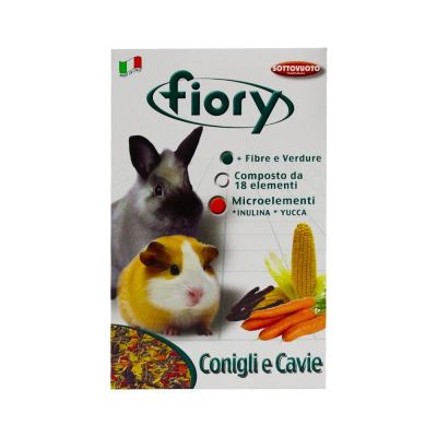 Лот: 10400138. Фото: 1. Корм fiory conigli e cavie для... Корма
