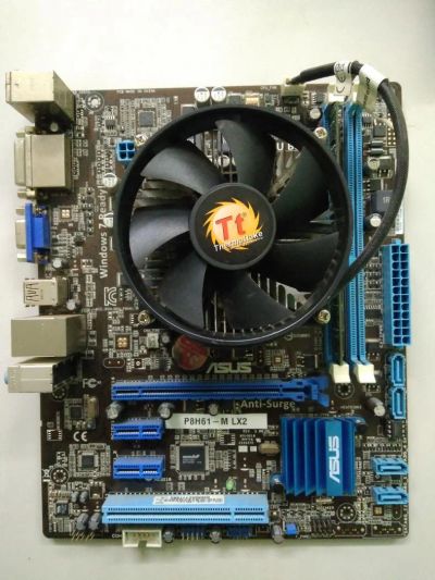 Лот: 10009772. Фото: 1. Asus P8H61-M LX2/Pentium G860... Компьютеры в сборе