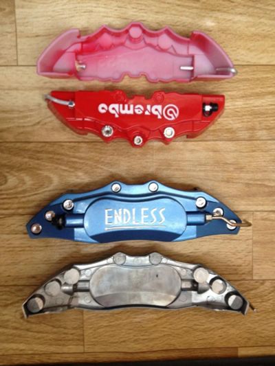 Лот: 7342446. Фото: 1. Накладки на суппорта Brembo! 2... Детали тюнинга