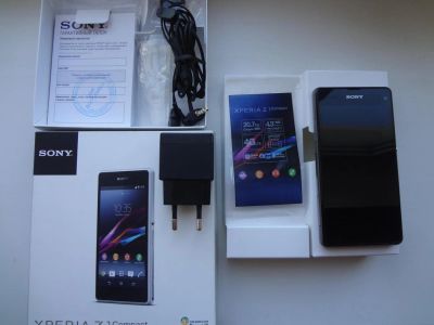 Лот: 5130244. Фото: 1. Sony xperia Z1 Compact Black... Смартфоны