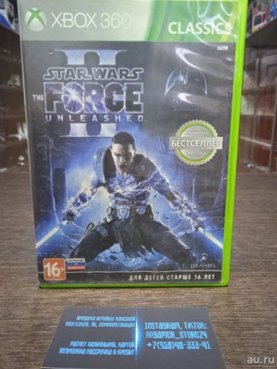 Лот: 15525931. Фото: 1. Star Wars: Force Unleashed. Лицензионный... Игры для консолей