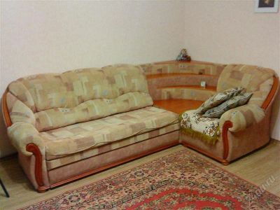 Лот: 894997. Фото: 1. Диван угловой. Кресла, пуфы