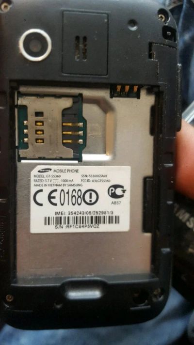 Лот: 11382787. Фото: 1. Samsung gt-s5360 без акб. Кнопочные мобильные телефоны