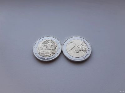 Лот: 16943107. Фото: 1. Словакия 2 евро 2020 " 20 лет... Европа