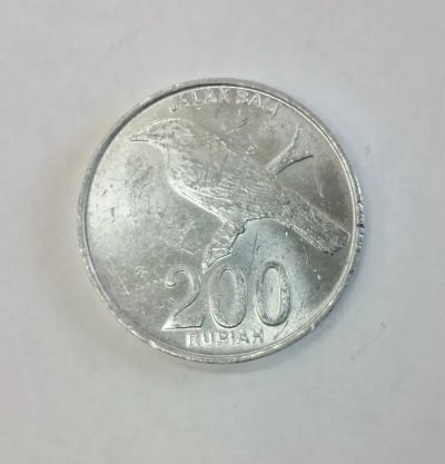 Лот: 19991320. Фото: 1. Монета Индонезия 200 рупий 2003г. Азия