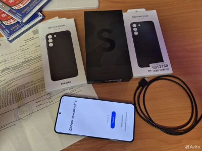 Лот: 25037152. Фото: 1. Galaxy S22+ 8/128 SKZ черный в... Смартфоны