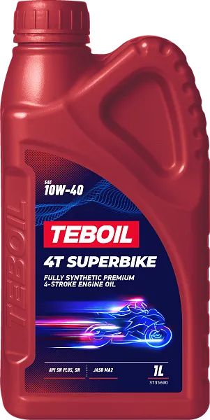 Лот: 25355770. Фото: 1. Масло моторное Teboil 4T Superbike... Масла, жидкости