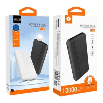 Лот: 25795145. Фото: 1. POWER BANK WUW Y145 10000mAh... Внешние, портативные аккумуляторы для смартфонов (Power bank)