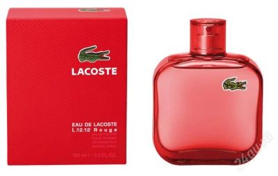 Лот: 2650072. Фото: 1. Lacoste - L.12.12. Red 100ml. Косметологические, парикмахерские инструменты