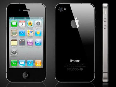Лот: 3737965. Фото: 1. Iphone 4 8Gb, черный. Смартфоны