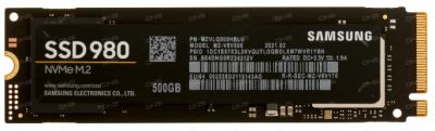 Лот: 18627665. Фото: 1. 500 ГБ SSD M.2 Samsung 980 [MZ-V8V500BW... SSD-накопители