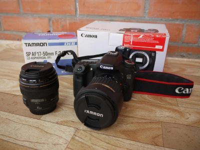 Лот: 7409837. Фото: 1. Canon EOS 70D + Tamron 17-50 2... Цифровые зеркальные