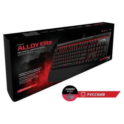 Лот: 12314612. Фото: 1. HyperX Alloy Elite Cherry MX Red. Клавиатуры и мыши