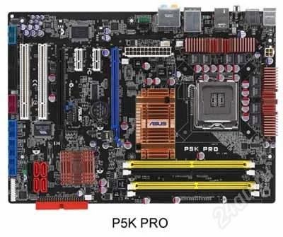 Лот: 1072654. Фото: 1. ASUS P5K pro. Материнские платы