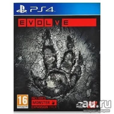 Лот: 8584840. Фото: 1. Evolve PS4 Б/У. Игры для консолей