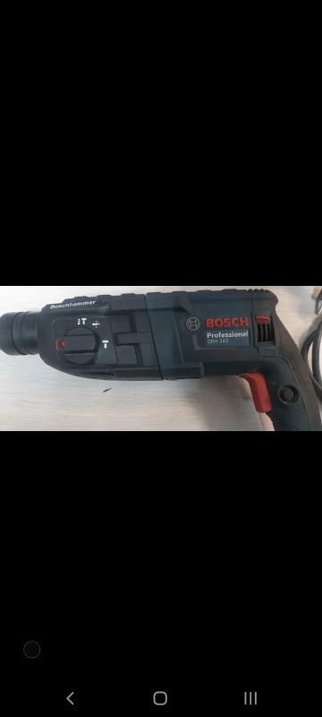 Лот: 24848773. Фото: 1. Перфоратор bosch gbh240. Электроинструмент