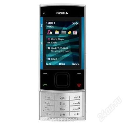 Лот: 2122065. Фото: 1. nokia x3. Кнопочные мобильные телефоны