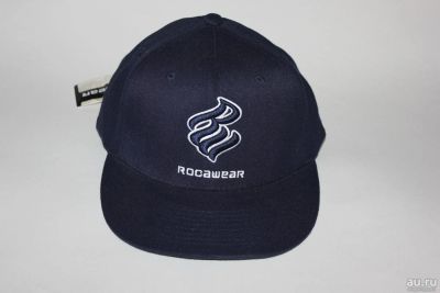 Лот: 7268501. Фото: 1. Кепка RocaWear Синяя. Головные уборы