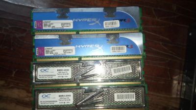 Лот: 5000899. Фото: 1. DDR3 2048MB PC-2000 OCZ 2x1024Mb... Оперативная память