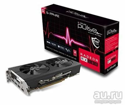 Лот: 13533641. Фото: 1. Sapphire Radeon RX 580 Pulse 4... Видеокарты
