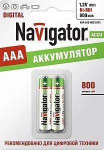 Лот: 12949223. Фото: 1. Аккумулятор HR03 Navigator 94461... Батарейки, аккумуляторы, элементы питания