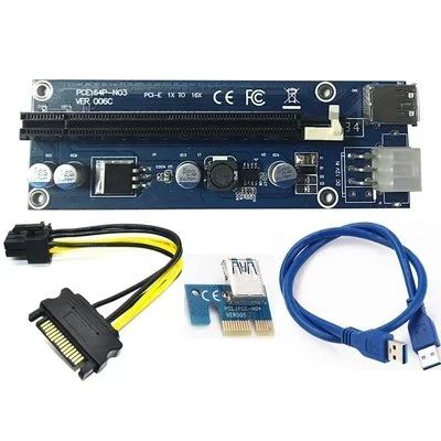 Лот: 15183829. Фото: 1. USB 3,0 PCI-E удлинитель Riser... Платы расширения, контроллеры, доп. порты