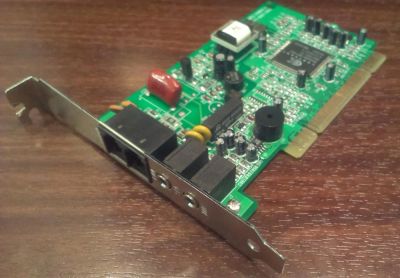 Лот: 3732936. Фото: 1. Факс-Модем Acorp 56K PCI. Платы расширения, контроллеры, доп. порты