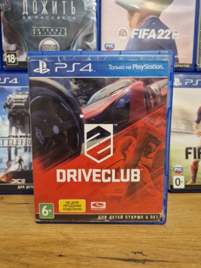 Лот: 25778879. Фото: 1. Игра Driveclub (PlayStation 4... Игровые приставки, консоли