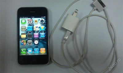 Лот: 1147027. Фото: 1. iPhone 3gs 16 Gb, Оригинал. Кнопочные мобильные телефоны