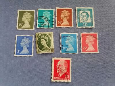 Лот: 25077371. Фото: 1. Марки иностранные. Личности 14. Марки