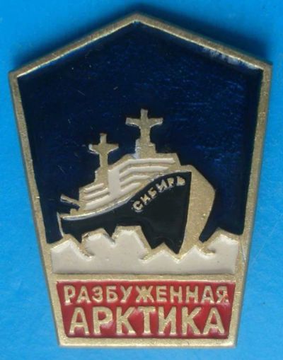 Лот: 7650693. Фото: 1. Знак Разбуженная Арктика. Ледокол... Сувенирные