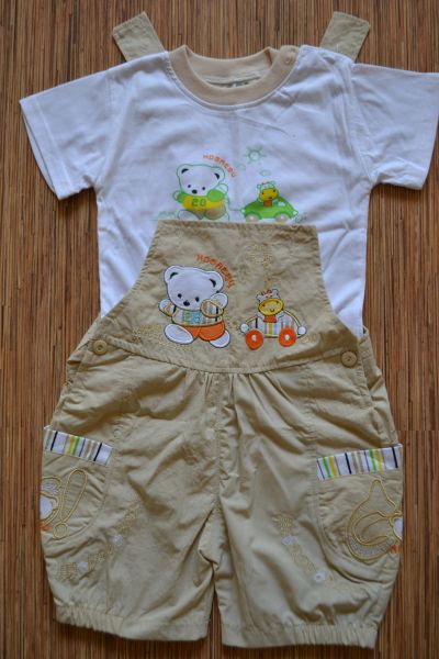 Лот: 11678888. Фото: 1. Новый летний детский набор футболка... Комплекты, комбинезоны, костюмы