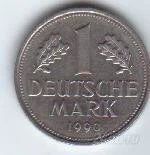 Лот: 18271. Фото: 1. 1 DEUTSHE MARK 1990 г. Россия и СССР 1917-1991 года