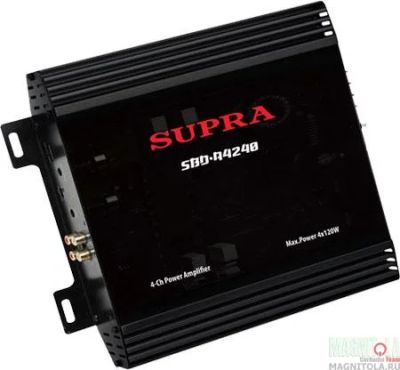 Лот: 5488001. Фото: 1. Supra SBD-A4240. Усилители