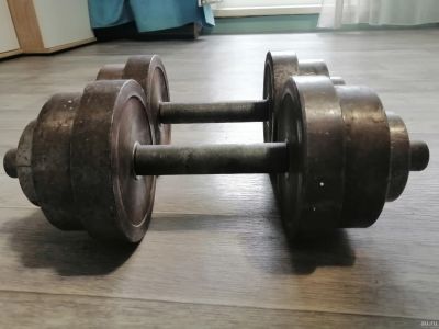 Лот: 16323480. Фото: 1. Гантели разборные. Гантели