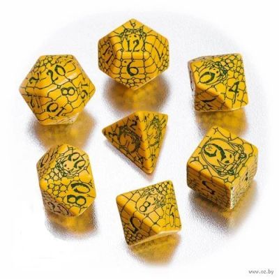 Лот: 8228870. Фото: 1. Кубики ДНД Pathfinder (D&D) 7... Настольные игры, карты