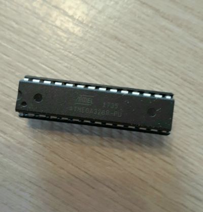 Лот: 19268626. Фото: 1. Atmega 328 p с панелькой. Микроконтроллеры